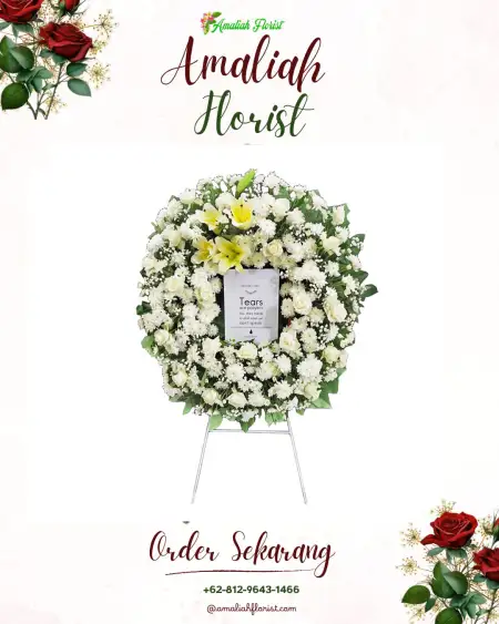 Krans Bunga Duka Karangindah